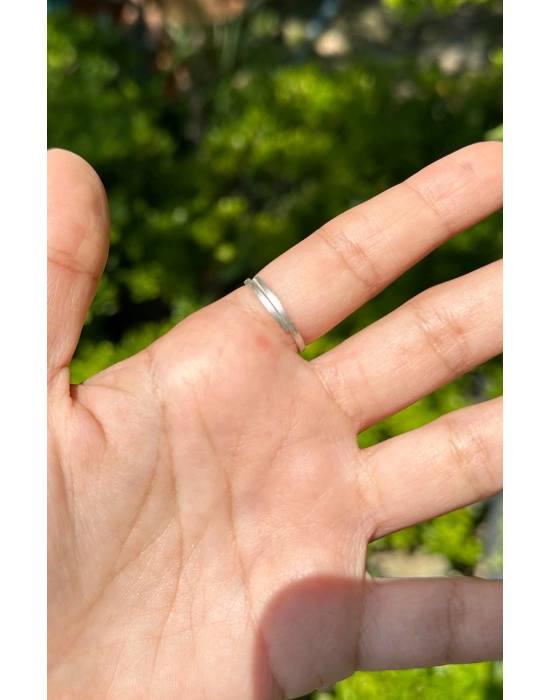 Yeşil Prehnite Taşlı Ananas Yüzük