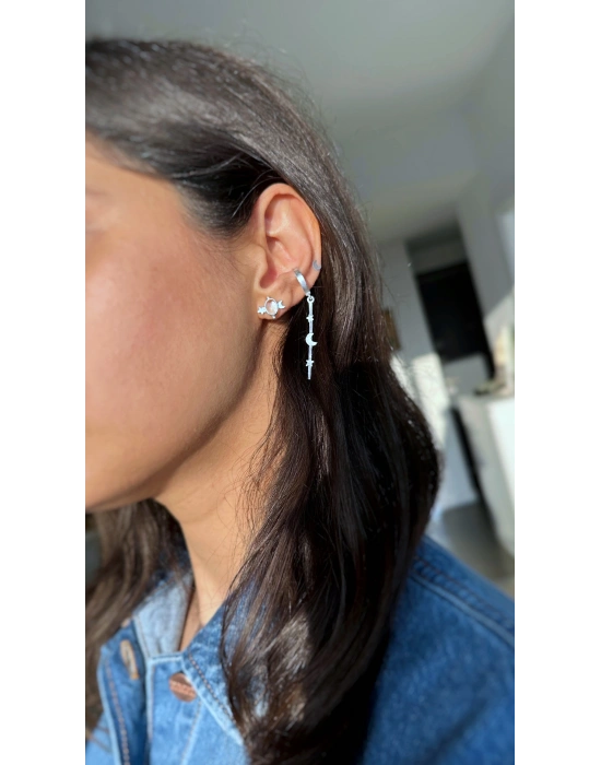Sallantılı Tek Earcuff