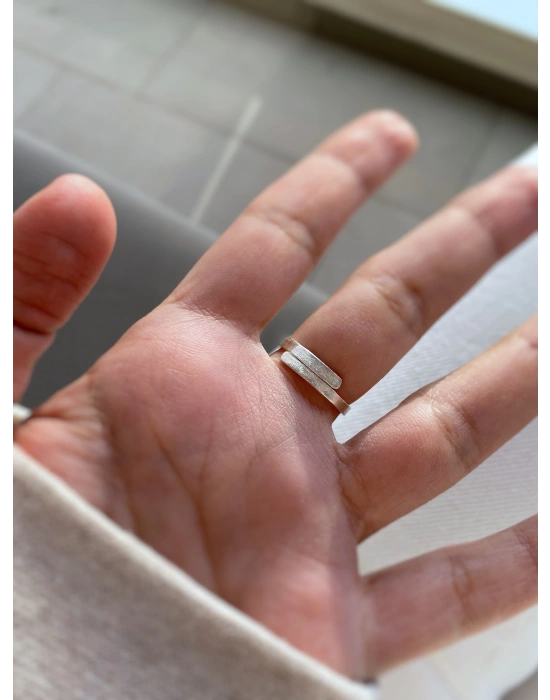 Sitrin Taşlı Sunflower Yüzük