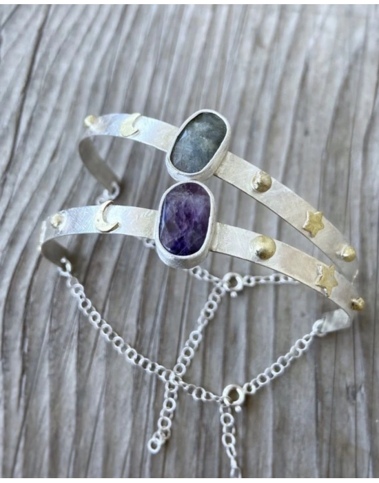 Labradorite Taşlı Halhal