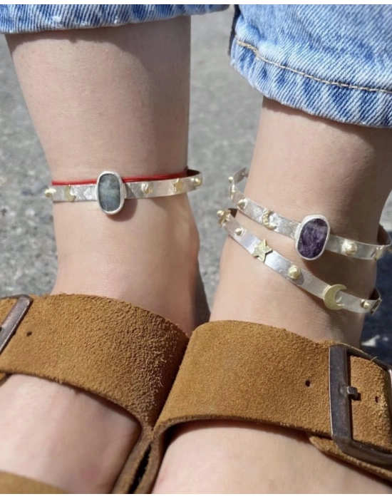 Labradorite Taşlı Halhal