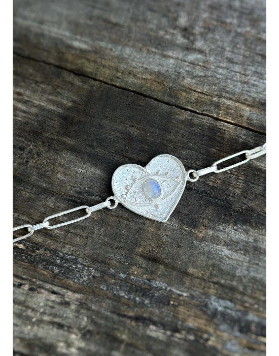 Kalp Evileye Bileklik