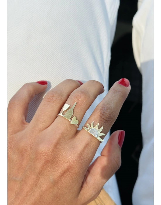 Güneş Yüzük, sunset