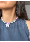 Seramik Yıldız Kolye