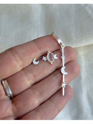 Sallantılı Tek Earcuff