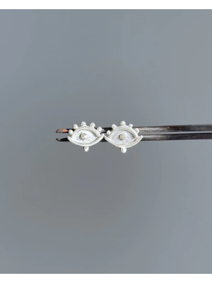 Evil Eye Çift Küpe