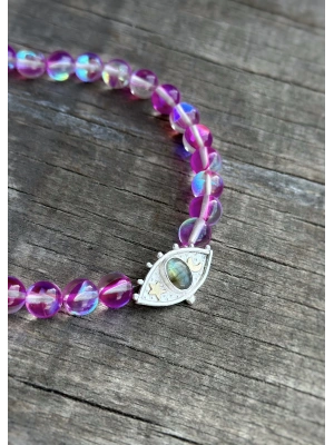 Labradorit Evileye Kolye