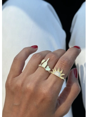 Güneş Yüzük, sunset