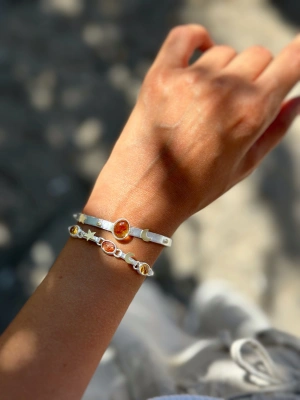 Sitrin Kelepçe Bileklik