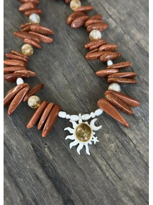 Gündüz ve Gece, sitrin kolye