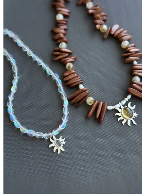 Gece ve Gündüz, kuvars kolye