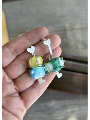 Murano Kalp Küpeler