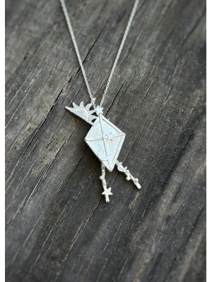 Uçurtma ve Güneş kolye