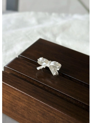 Ay Yıldızlı Kurdele Yüzük