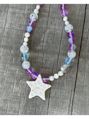 Seramik Yıldız Kolye