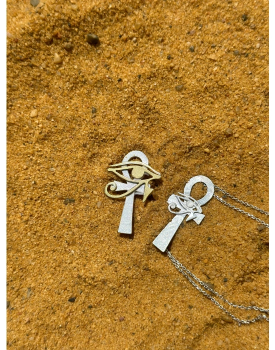 Ankh ve Horus’un Gözü Yüzük