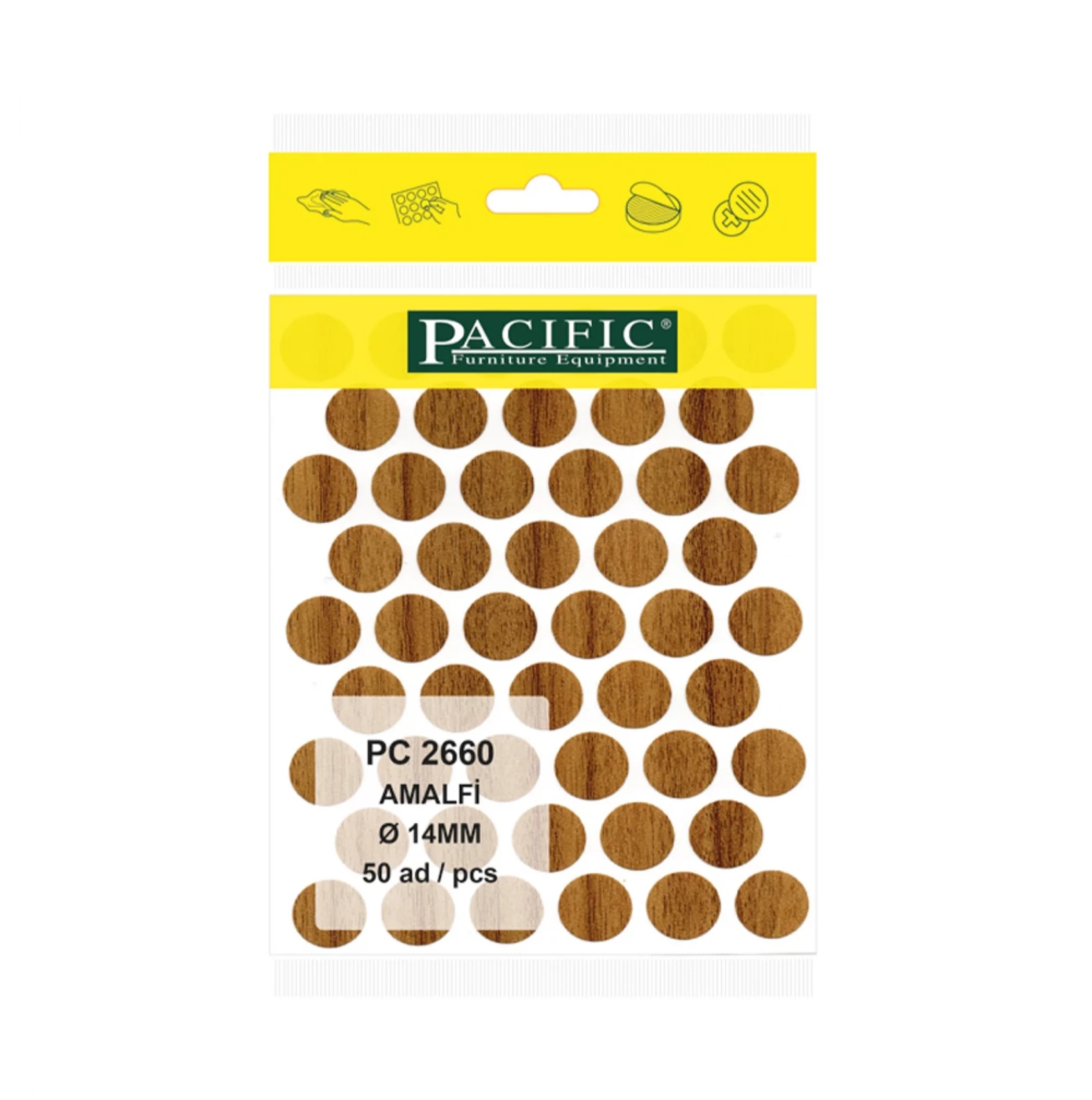 AMALFI PACIFIC YAPIŞKANLI TAPA-14MM