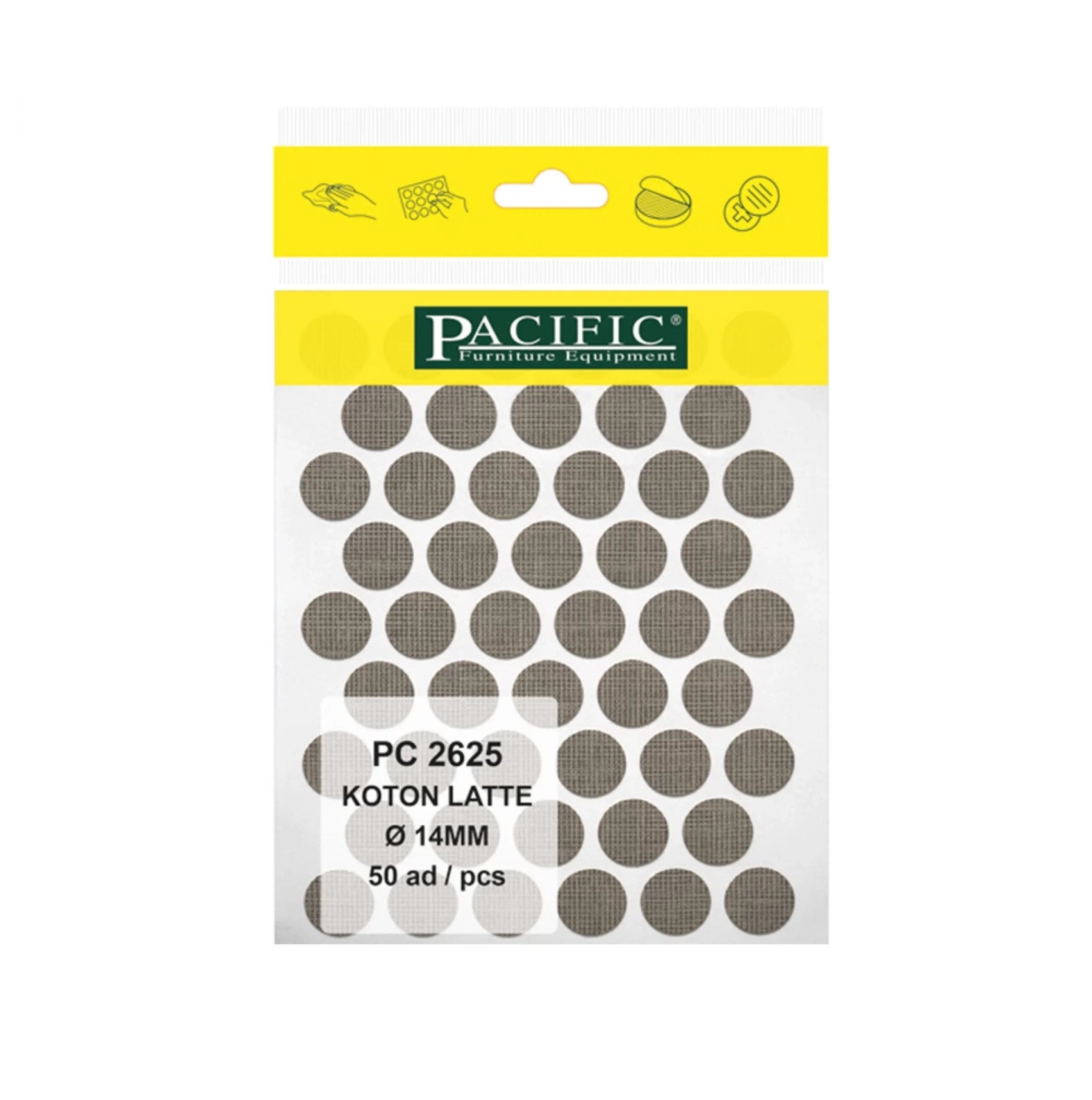 KOTON LATTE PACIFIC YAPIŞKANLI TAPA-14MM