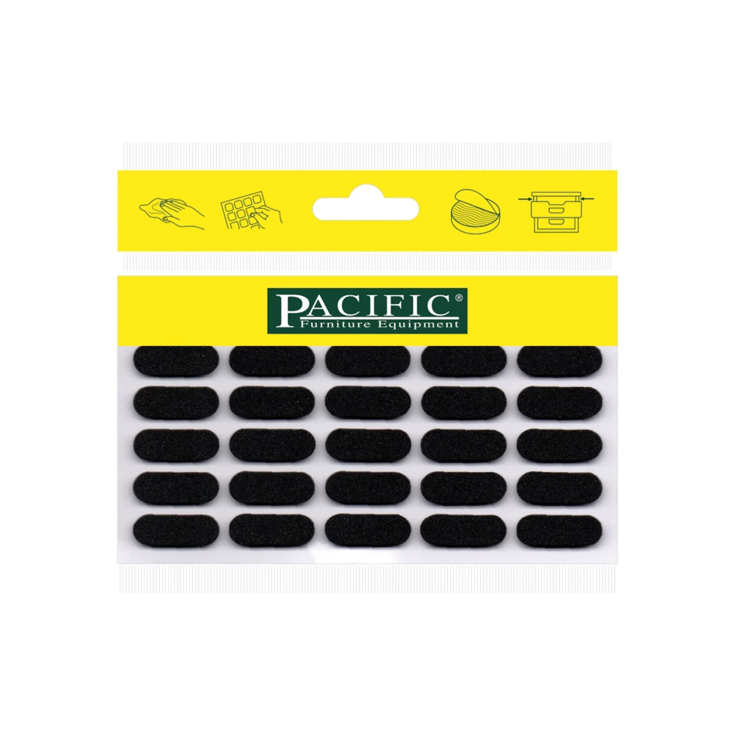 PACIFIC EVA BAZLI KAPI AMORTİSÖRÜ - SİYAH