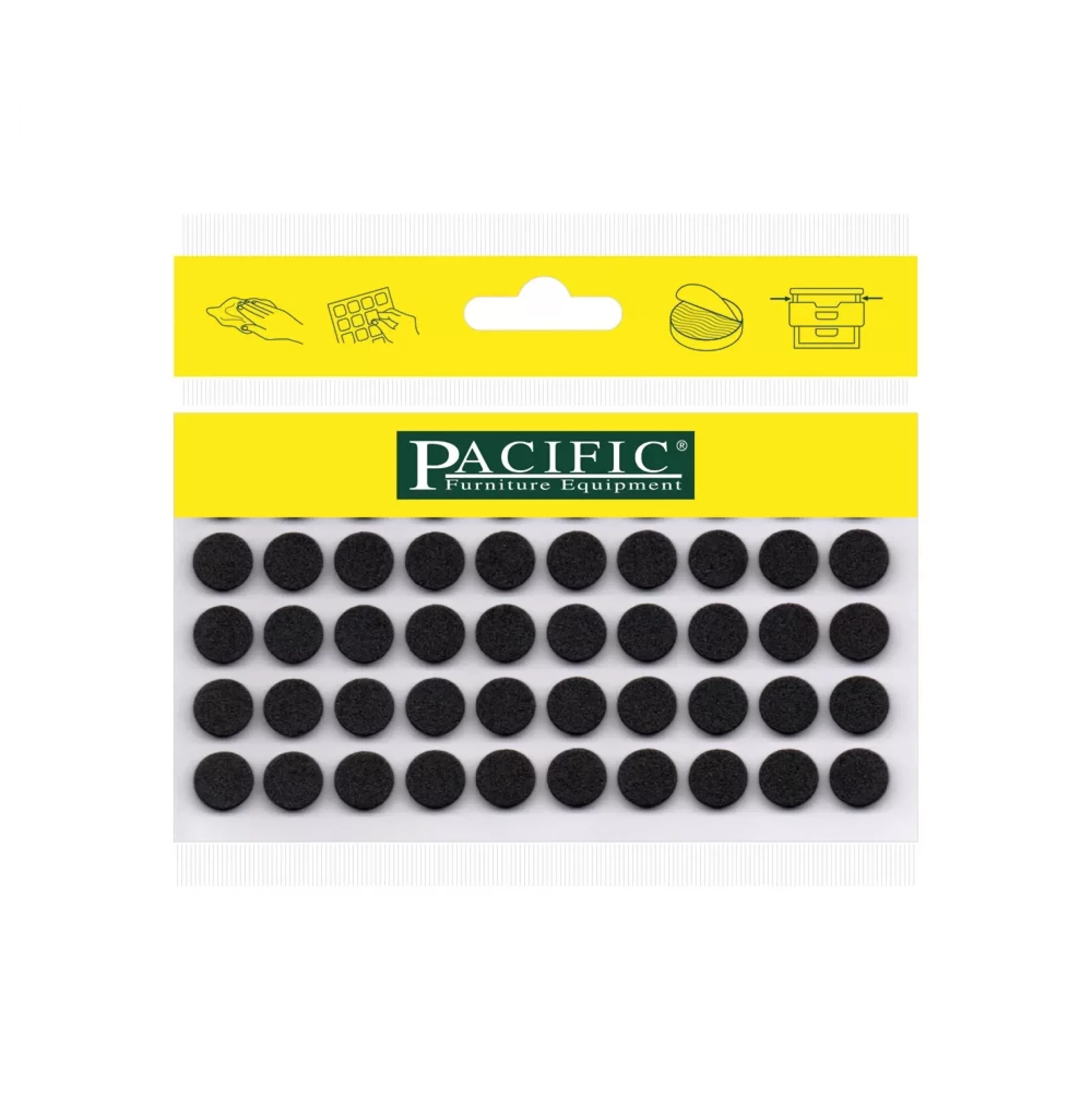 Yapışkanlı Mobilya Keçesi + Ses Stoperi + Cam Masa Altlığı ve Yapışkanlı Tapa