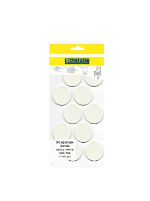 Eva Parke Fayans Çizilme Ve Darbe Önleyici Zemin Koruyucu Beyaz (Ø 40mm)