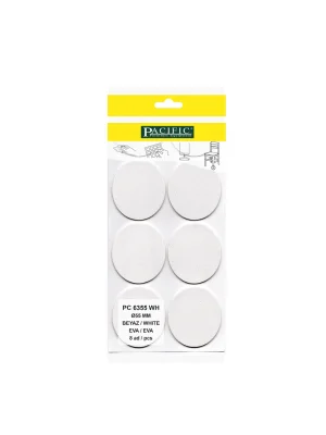 Eva Parke Fayans Çizilme Ve Darbe Önleyici Zemin Koruyucu Beyaz (Ø 55mm)