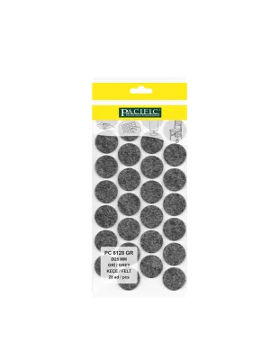 Yapışkanlı Masa Sandalye ve Mobilya Keçesi Zemin Koruyucu Keçe (Ø 28mm)