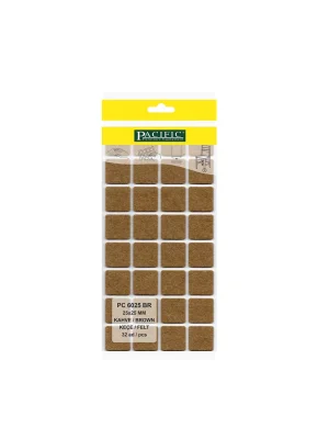 Yapışkanlı Masa Sandalye ve Mobilya Keçesi Zemin Koruyucu Keçe (25mm x 25mm)