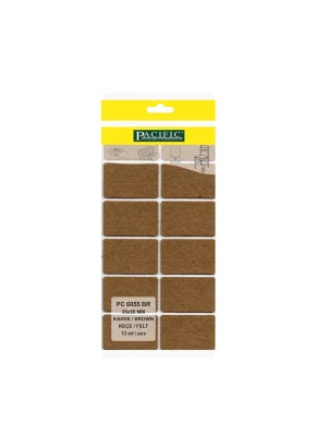 Yapışkanlı Masa Sandalye ve Mobilya Keçesi Zemin Koruyucu Keçe (35mm x 55mm)