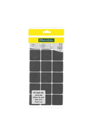 Eva Parke Fayans Çizilme Ve Darbe Önleyici Zemin Koruyucu Siyah  (35mm x 35mm)