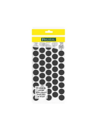 Yapışkanlı Masa Sandalye ve Mobilya Keçesi Zemin Koruyucu Keçe (Ø 20mm)