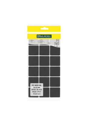 Yapışkanlı Masa Sandalye ve Mobilya Keçesi Zemin Koruyucu Keçe (35mm x 35mm)