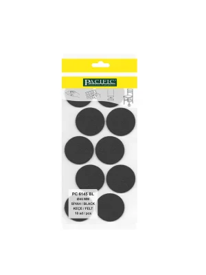 Yapışkanlı Masa Sandalye ve Mobilya Keçesi Zemin Koruyucu Keçe (Ø 45mm)