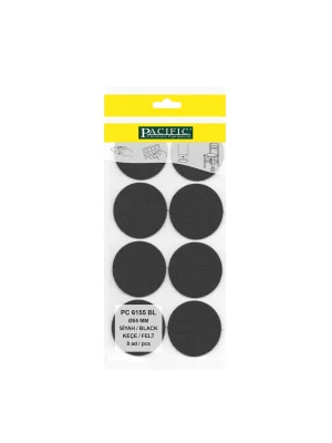 Yapışkanlı Masa Sandalye ve Mobilya Keçesi Zemin Koruyucu Keçe (Ø 55mm)