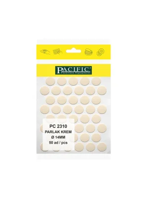 PARLAK KREM PACIFIC YAPIŞKANLI TAPA-14MM