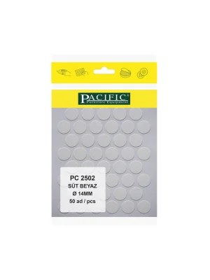 SÜT BEYAZ PACIFIC YAPIŞKANLI TAPA-14MM