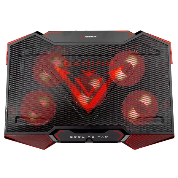 Addison Rampage AD-RC5 Siyah 5 Fan ve 2 Usb 15-17 Notebook Soğutucu Stand