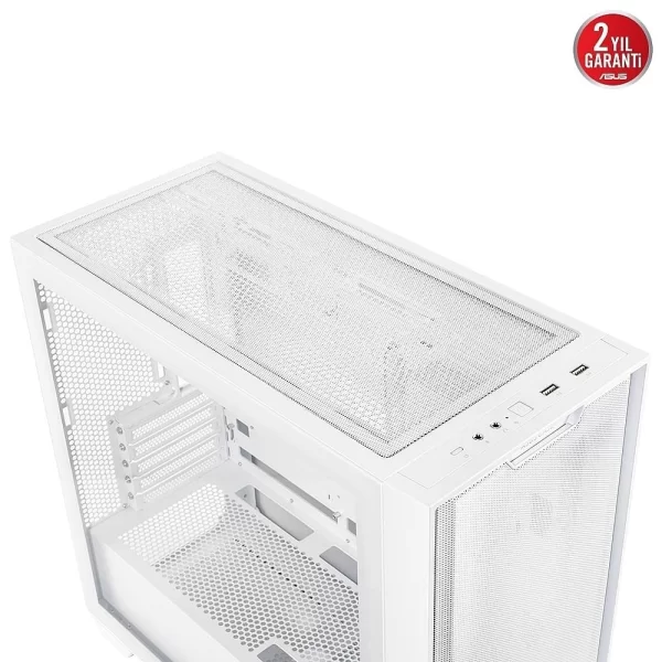 Asus A21 USB 3.0 Mesh Beyaz Micro ATX Kasa