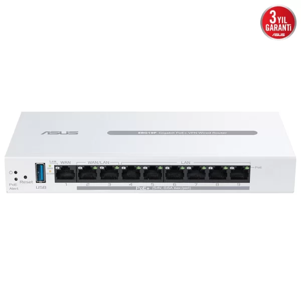 Asus EBG19P ExpertWiFi VPN AI Pro Gigabit Kablolu Router