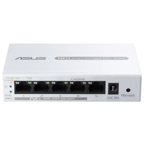 Asus EBP15 ExpertWiFi 5 Port GbE Akıllı Yönetim PoE+ Switch