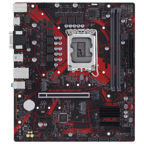 Asus EX-B760M-V5 DDR5 8000MHz (OC) M.2 1700p mATX Anakart