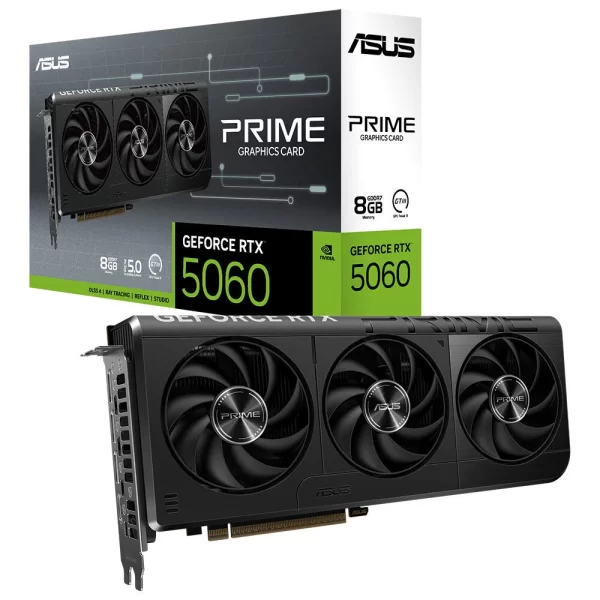 Asus GeForce Prime RTX 5060 8G 8GB DLSS4 128 Bit GDDR7 Ekran Kartı