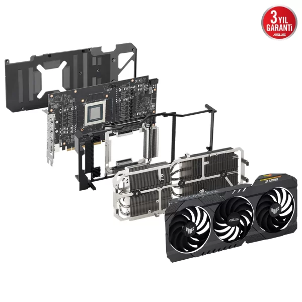 Asus GeForce RTX 4090 TUF Gaming O24G 24GB GDDR6X 384 Bit Ekran Kartı