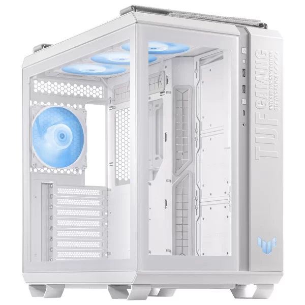 Asus GT502 Plus TUF Gaming Temperli Cam Beyaz USB 3.2 ATX Mid Tower Kasa