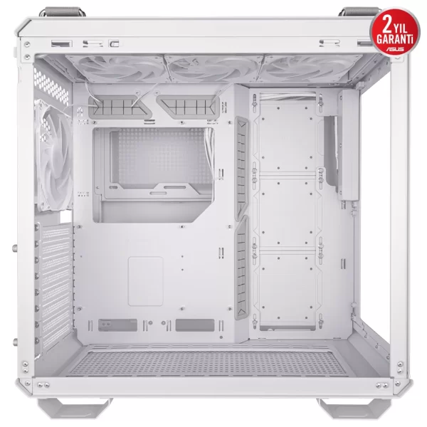 Asus GT502 Plus TUF Gaming Temperli Cam Beyaz USB 3.2 ATX Mid Tower Kasa