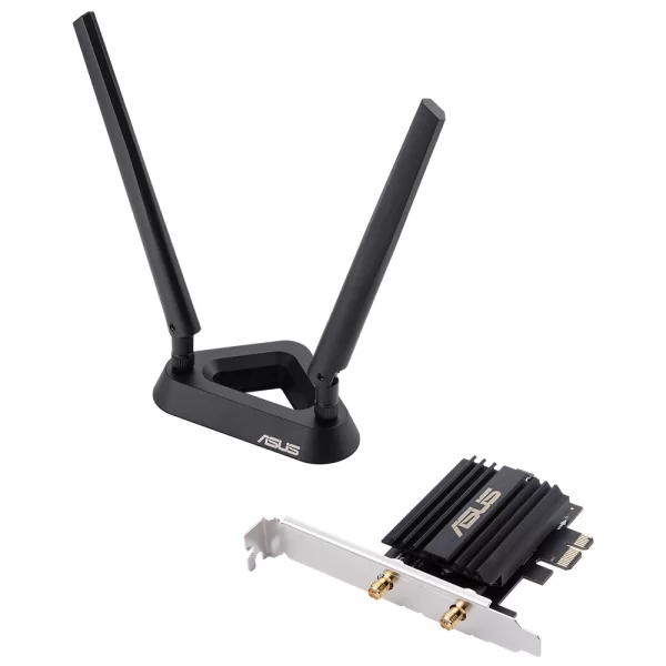 Asus PCE-AX58BT Dual Band PCI-e Wi-Fi6/Bluetooth 5.0 Adaptör