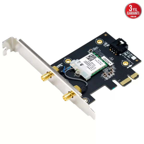 Asus PCE-BE6500 688MBPS-2882MBPS WiFi 7 / Bluetooth 5.4 PCI-E Kart Adeptör