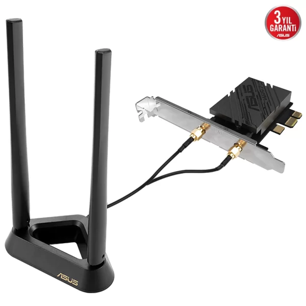 Asus PCE-BE92BT WiFi7/Bluetooth 5.4 PCI-e Adaptör