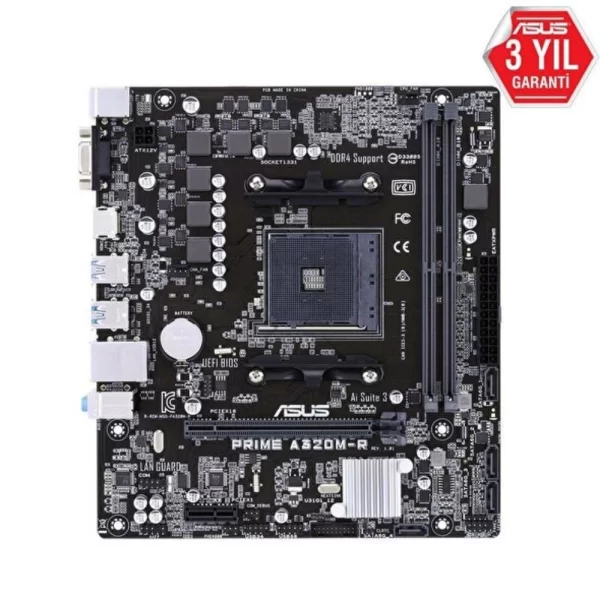 Asus Prime A320M-R-SI mATX DDR4 AM4 Anakart