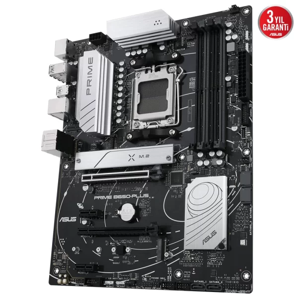 Asus Prime B650-PLUS-CSM DDR5 6400MHz (OC) RGB M.2 AM5 ATX Anakart